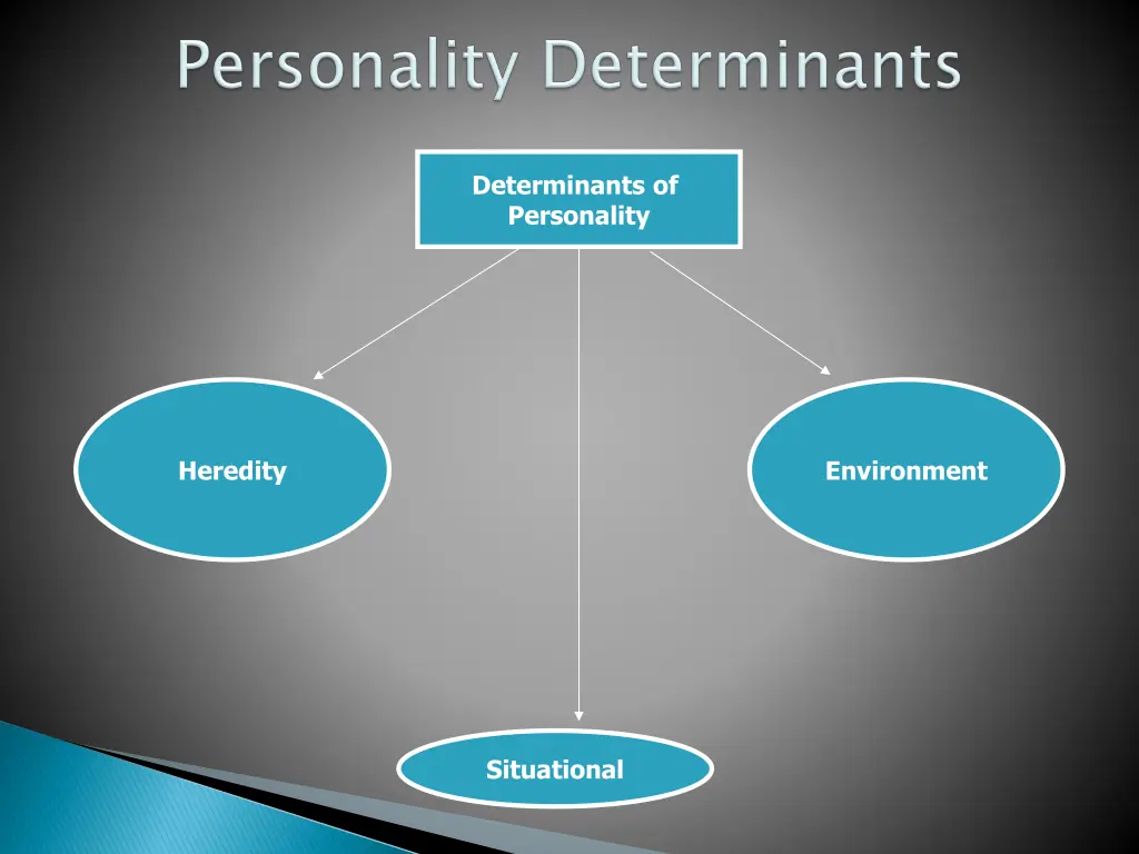 determinants of personality