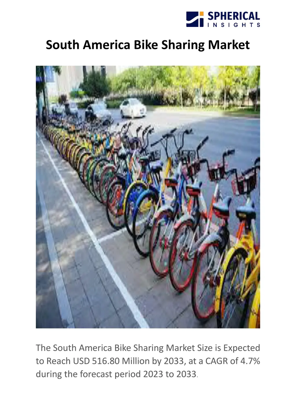 south america bike sharing market