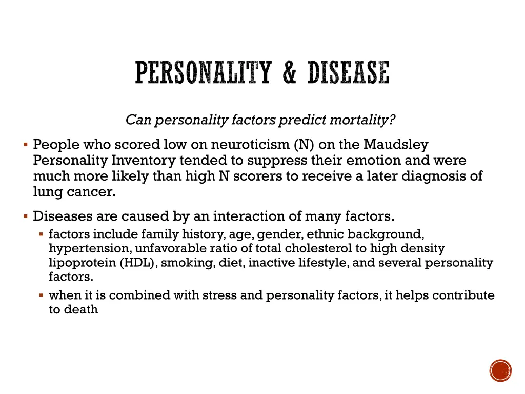 personality disease