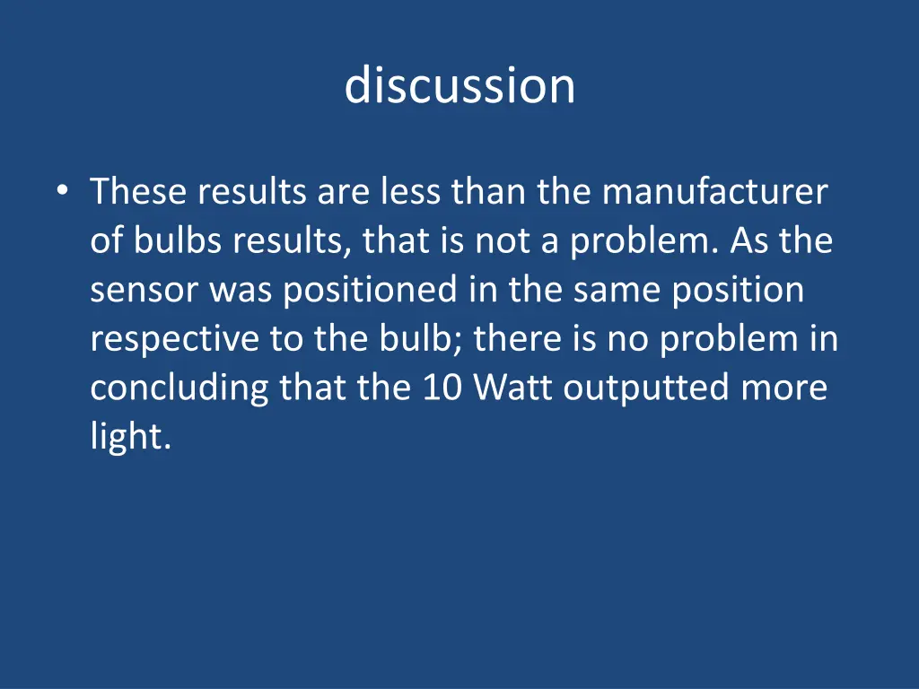 discussion