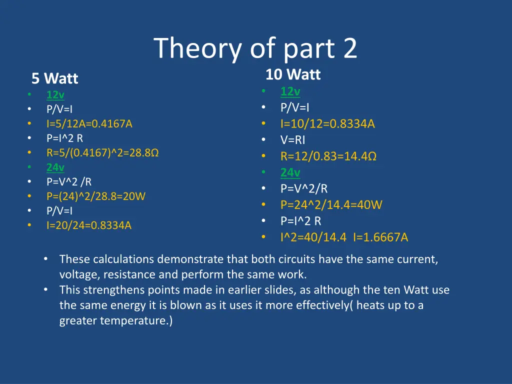 theory of part 2 1
