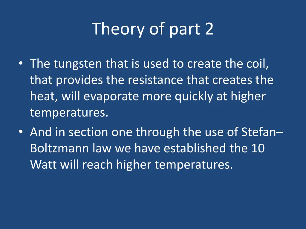 theory of part 2