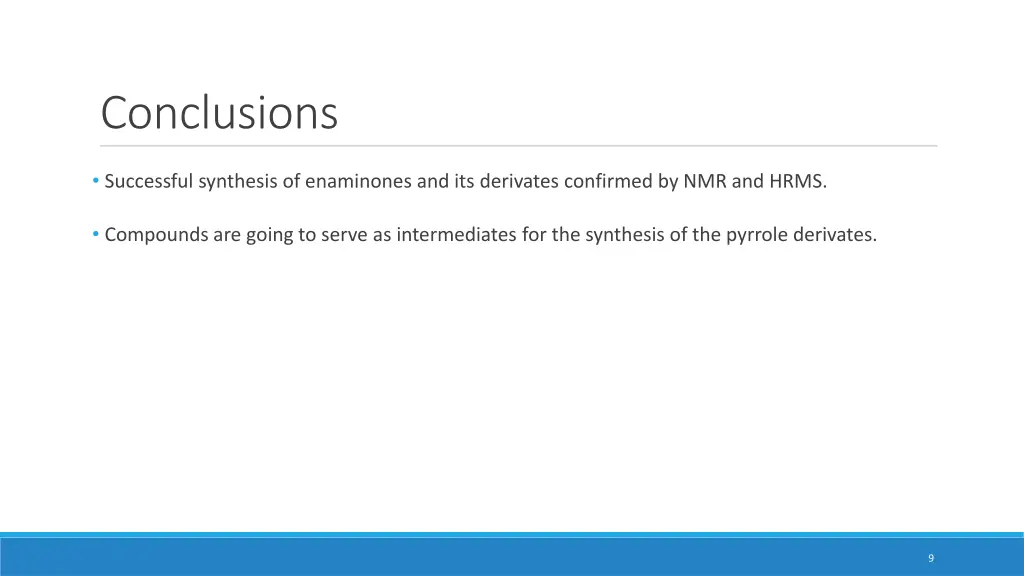 conclusions