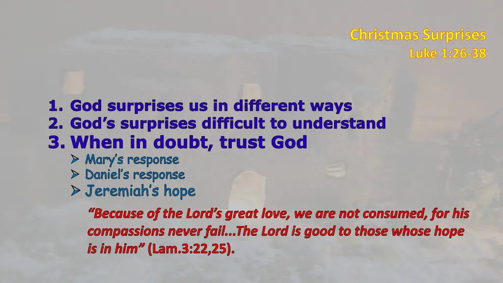 christmas surprises luke 1 26 38 12