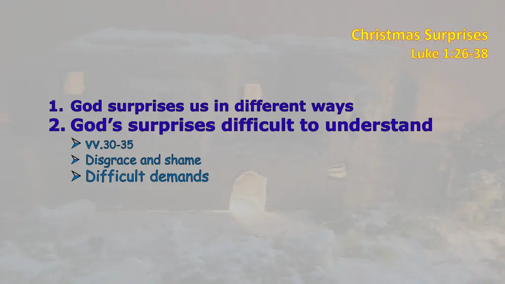 christmas surprises luke 1 26 38 8