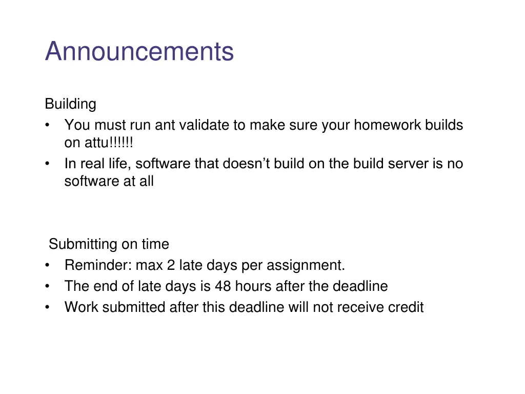 announcements 1