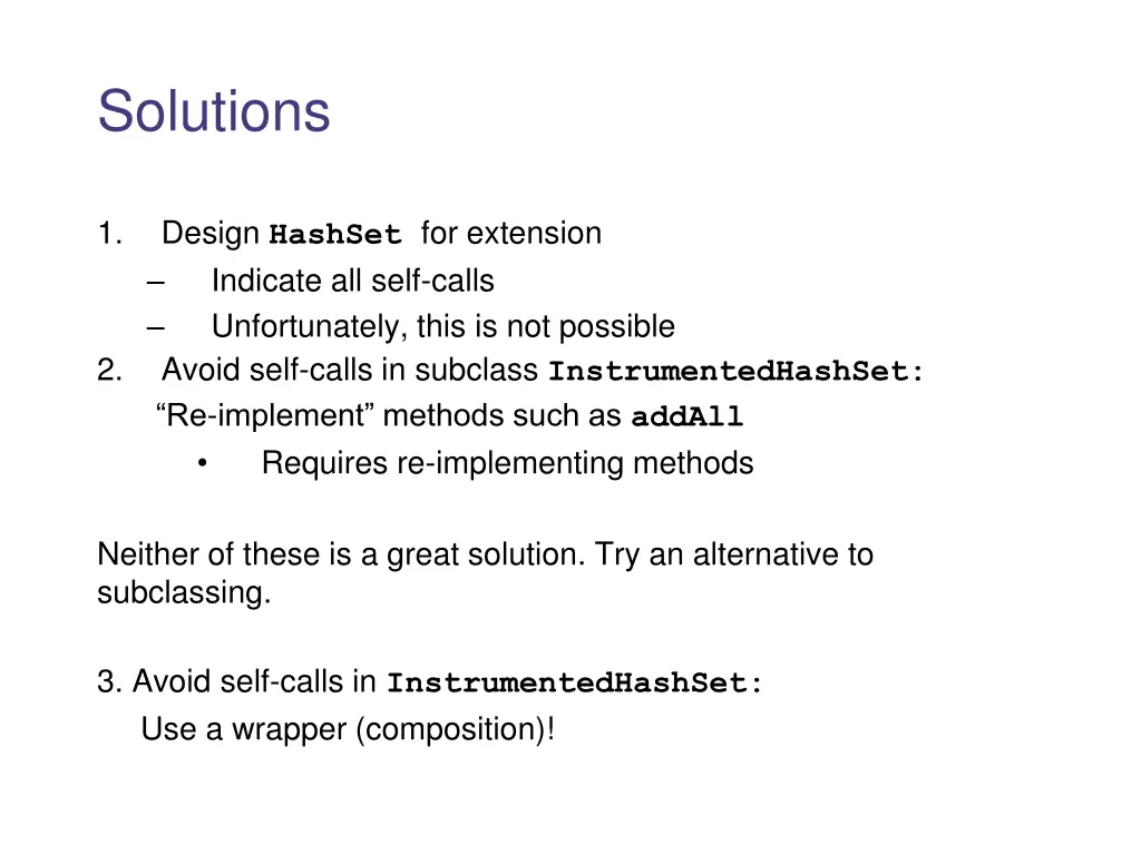 solutions