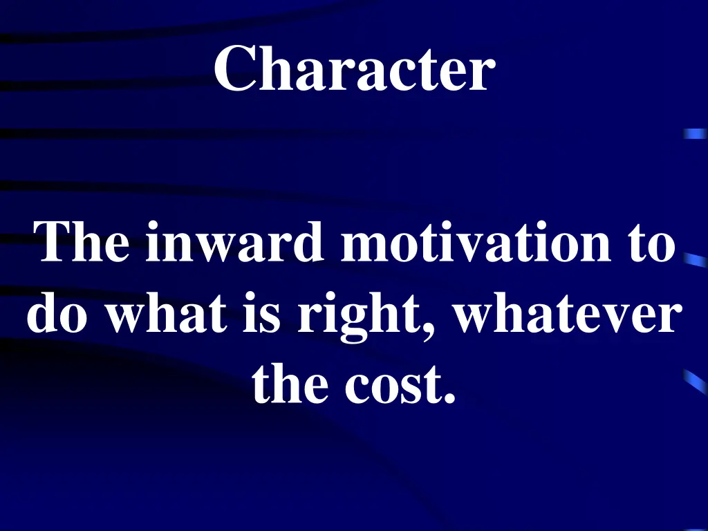 character