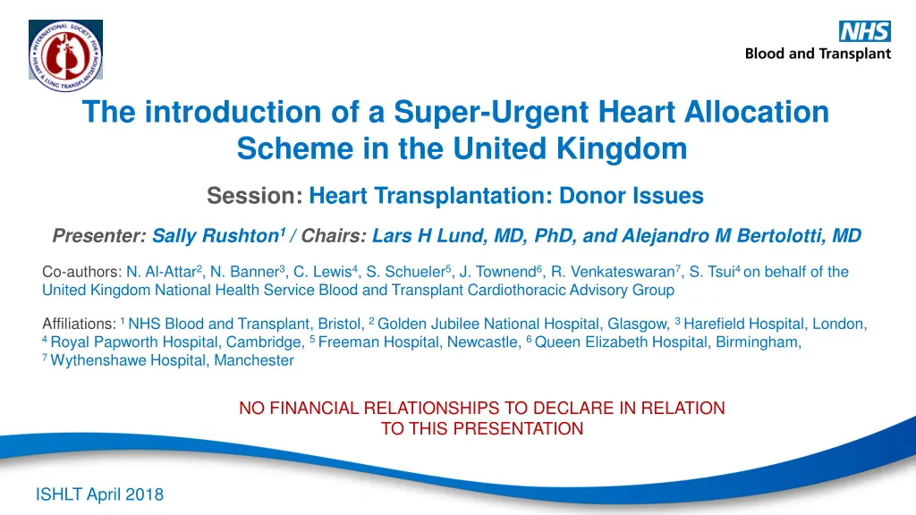 the introduction of a super urgent heart