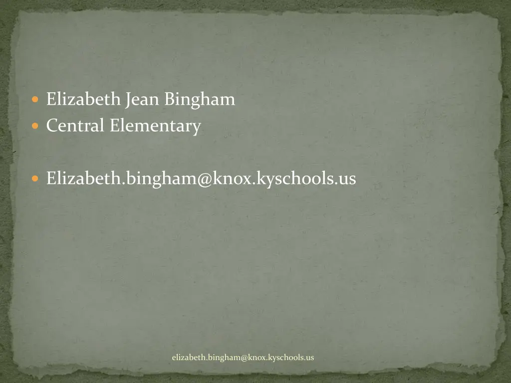 elizabeth jean bingham