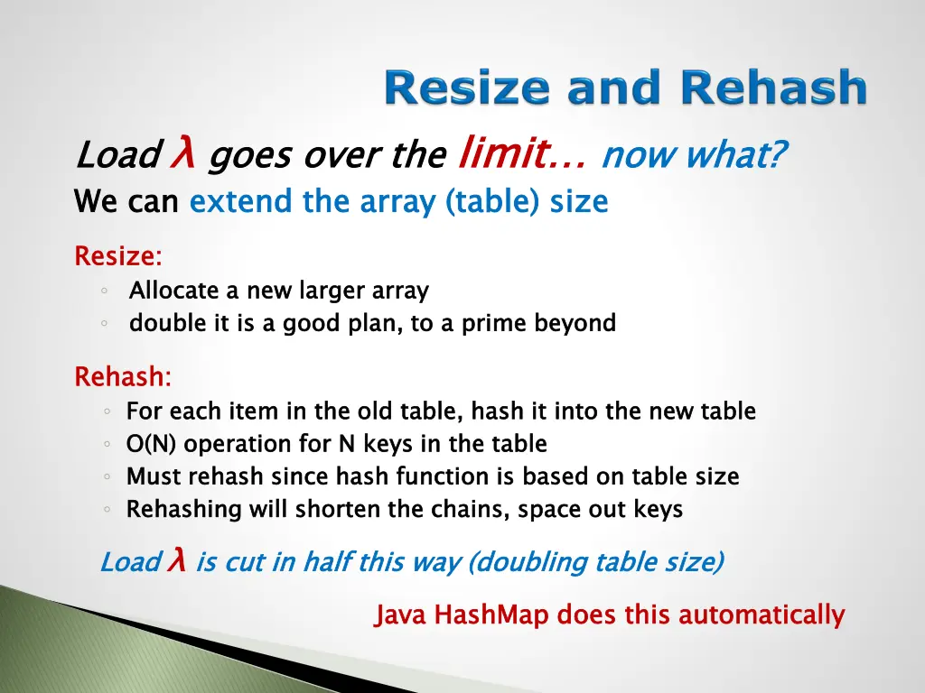 load goes over the we can extend the array table