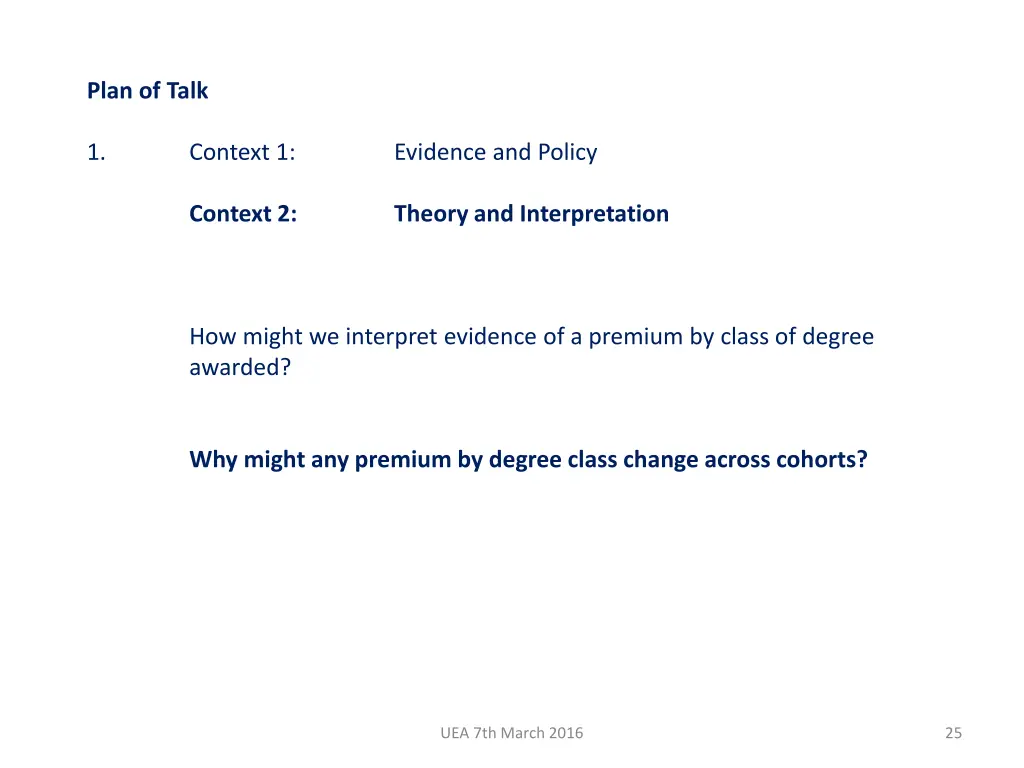plan of talk 3