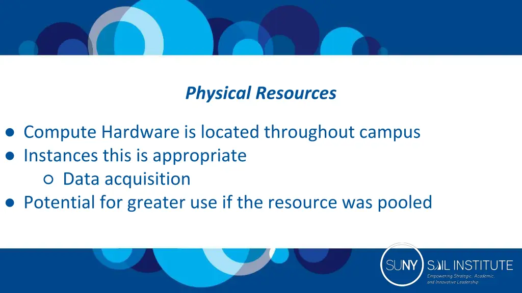physical resources