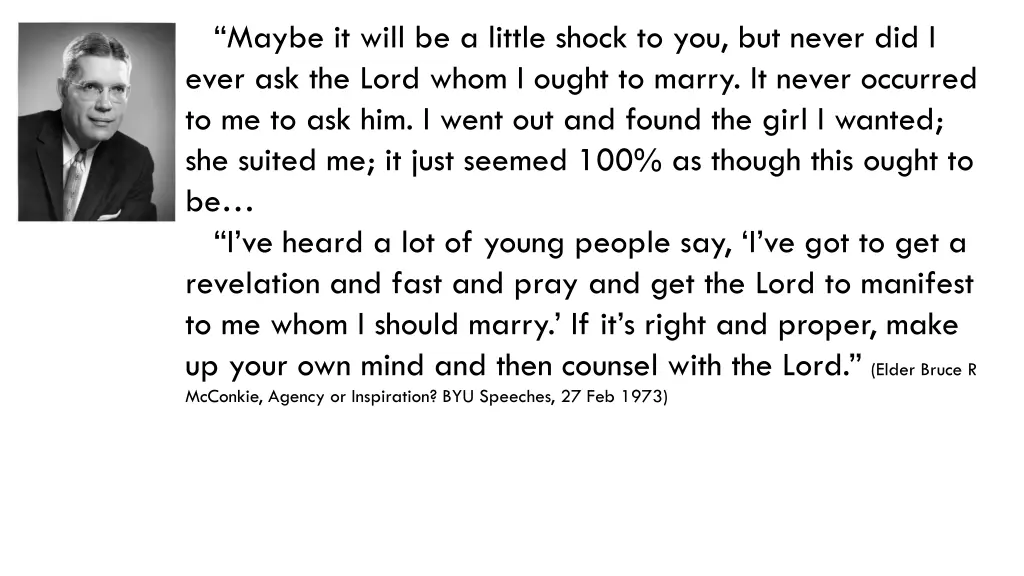 maybe it will be a little shock to you but never