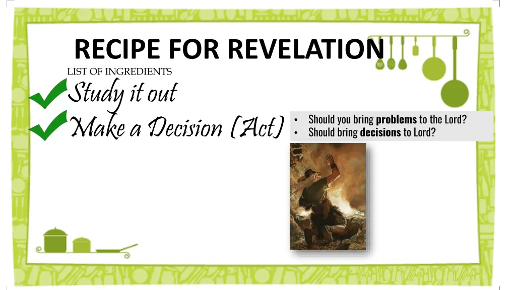 recipe for revelation list of ingredients study 2