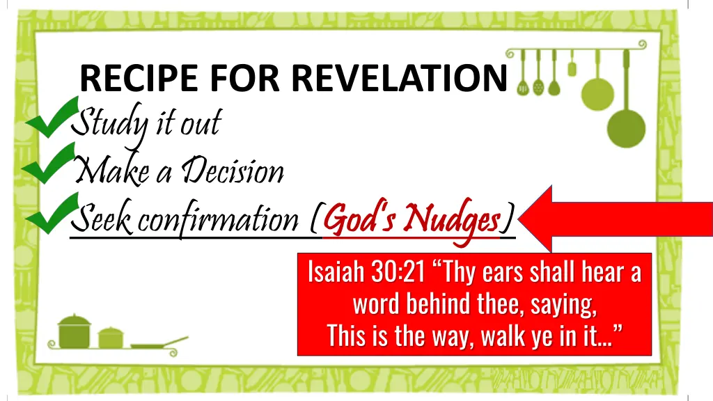 recipe for revelation study it out make