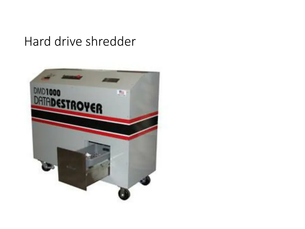 hard drive shredder