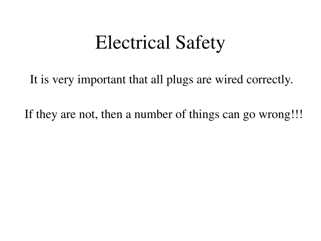 electrical safety 2