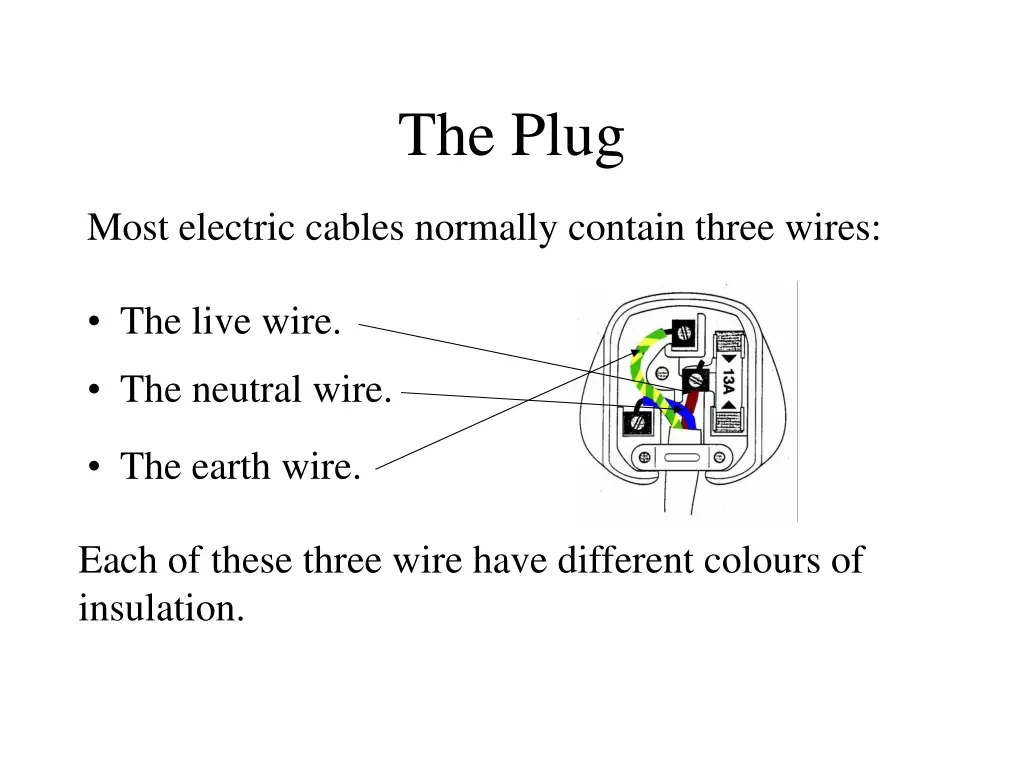 the plug 1