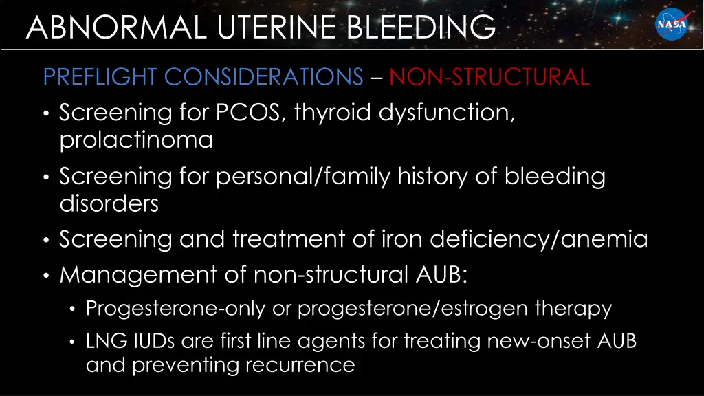 abnormal uterine bleeding 3