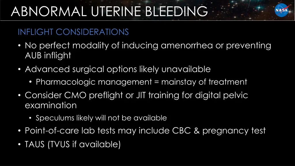 abnormal uterine bleeding 5