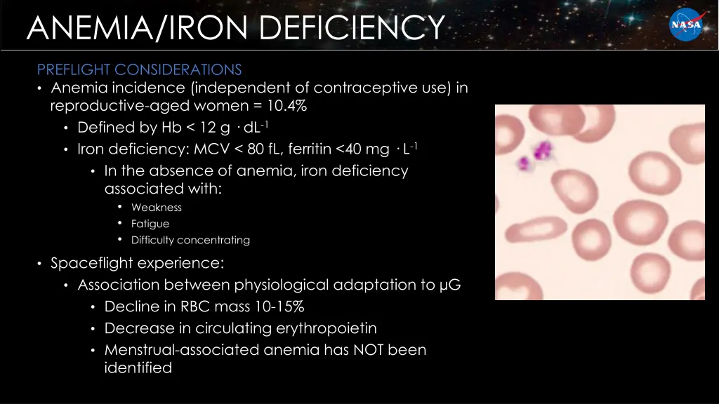 anemia iron deficiency