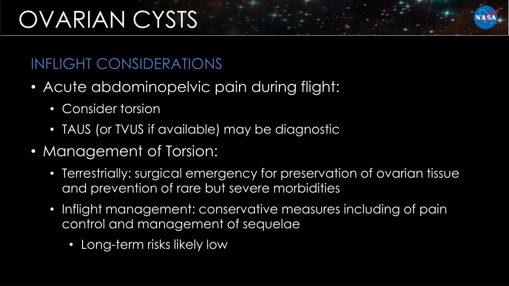 ovarian cysts 1