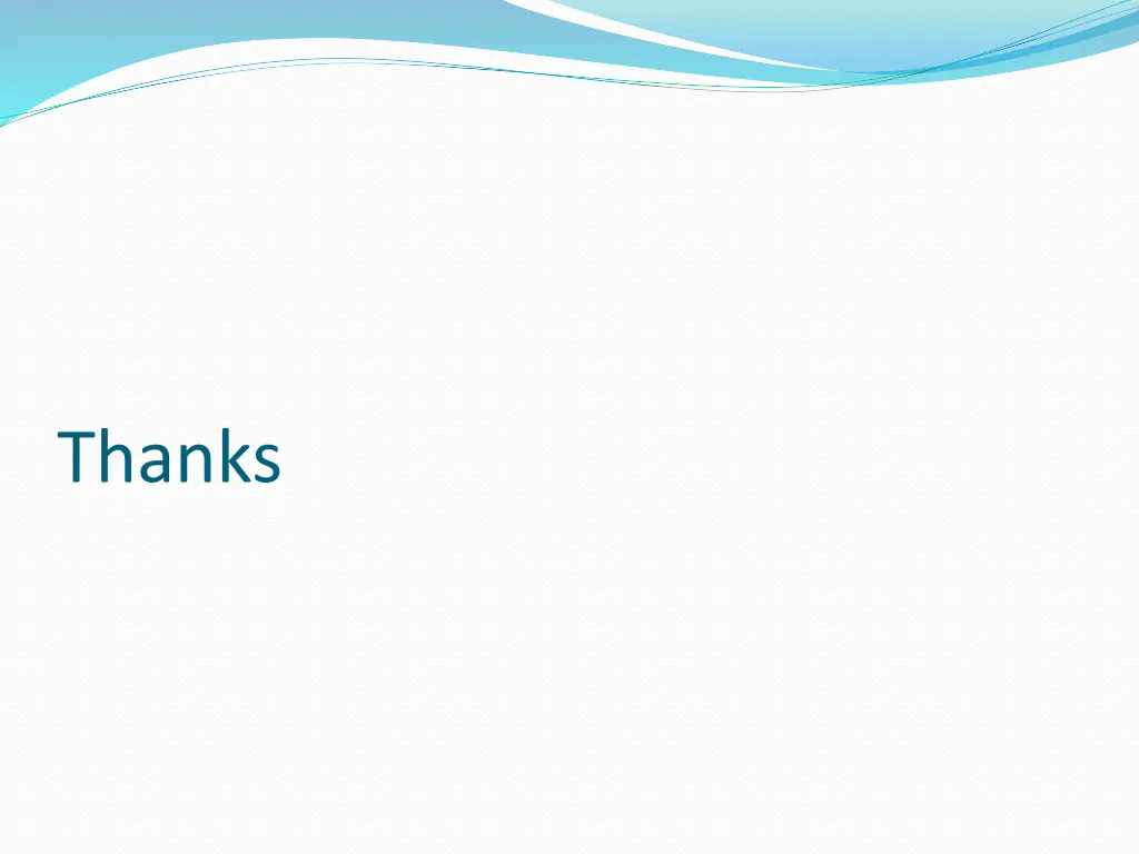 thanks