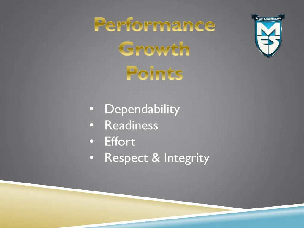 performance growth points