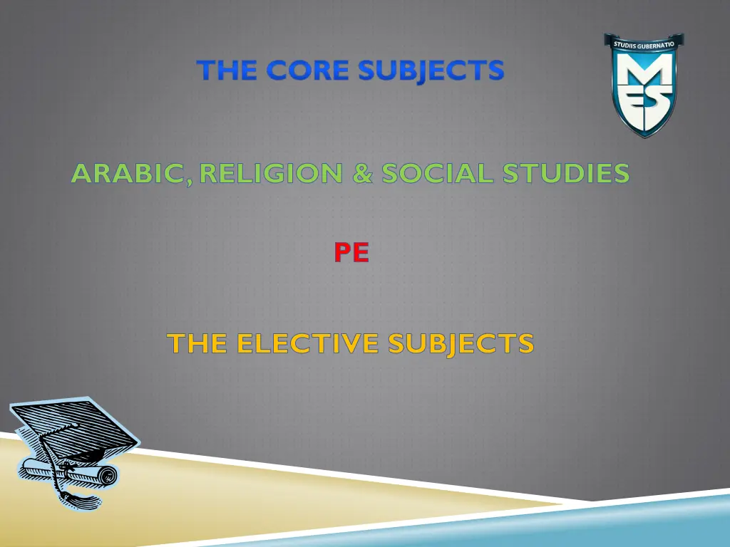 the core subjects