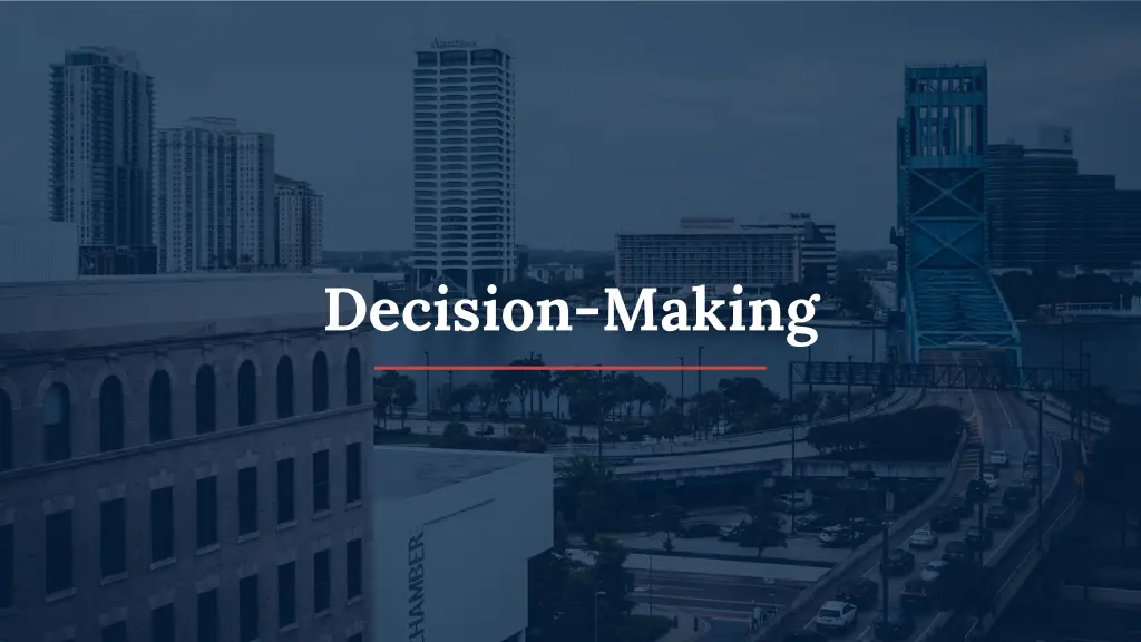 decision making
