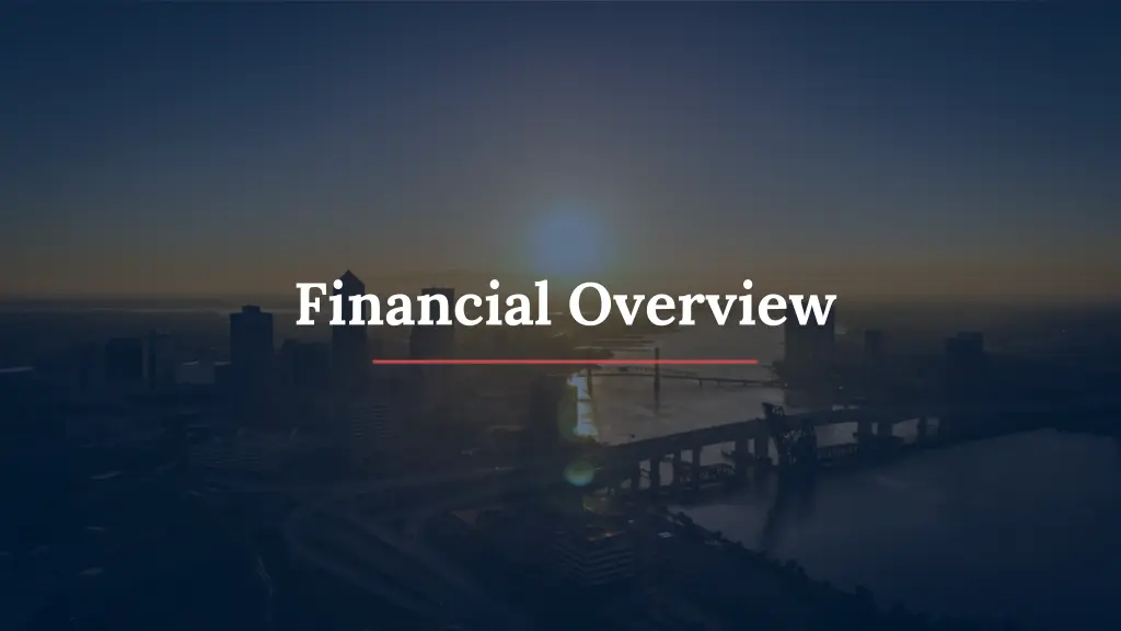 financial overview