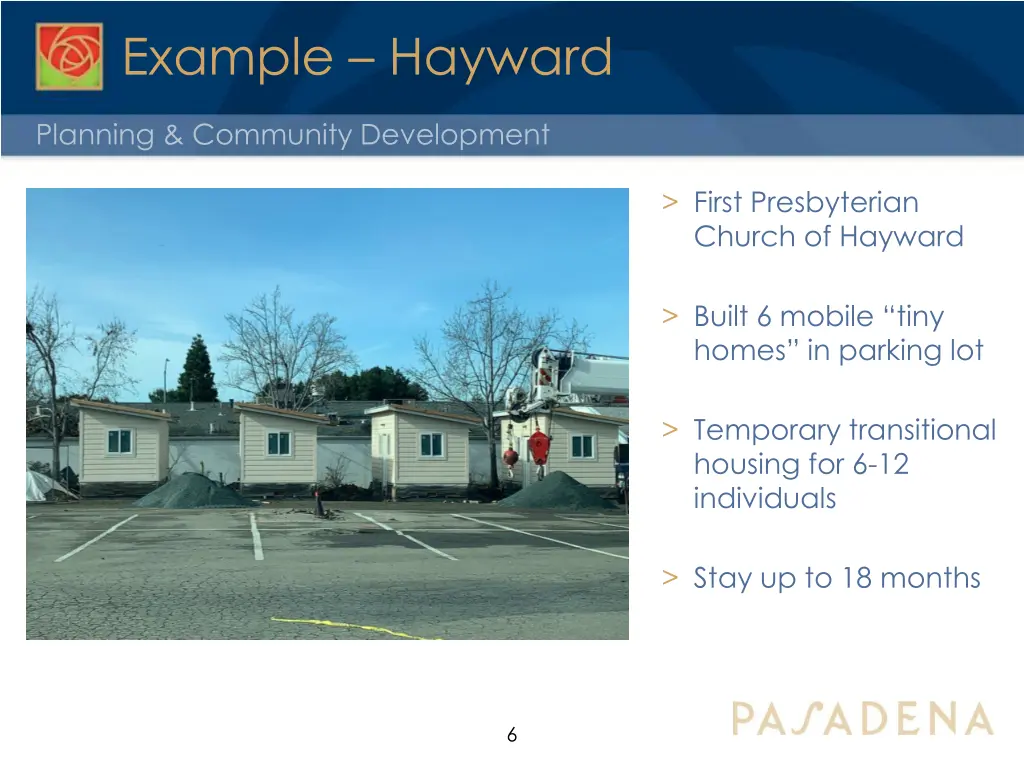 example hayward