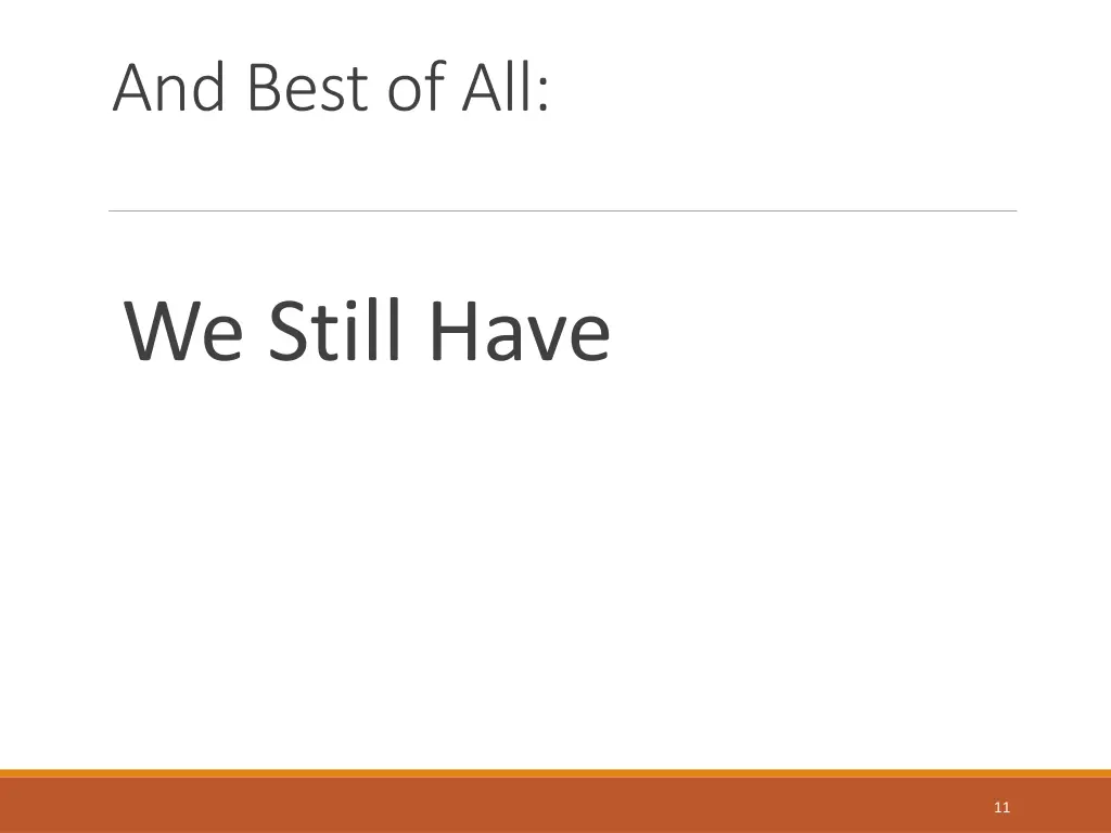 and best of all