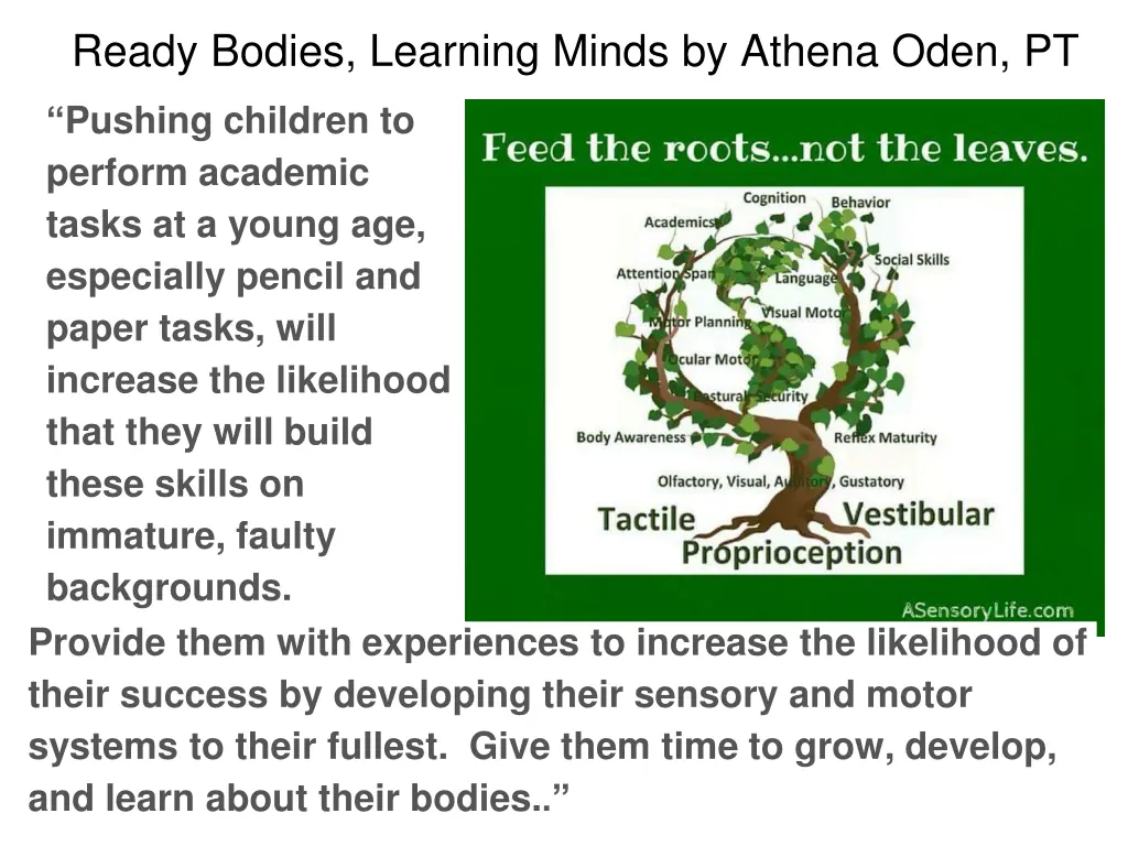 ready bodies learning minds by athena oden pt