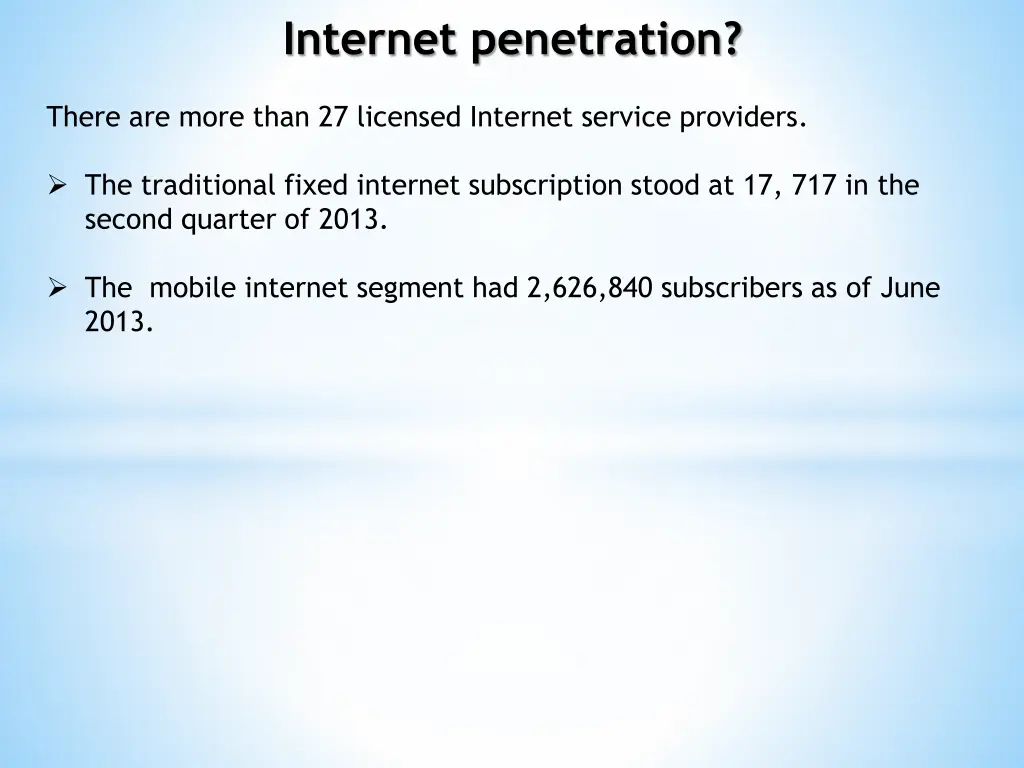 internet penetration