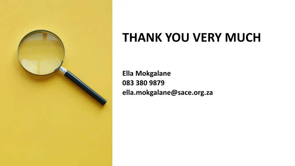 thank you very much