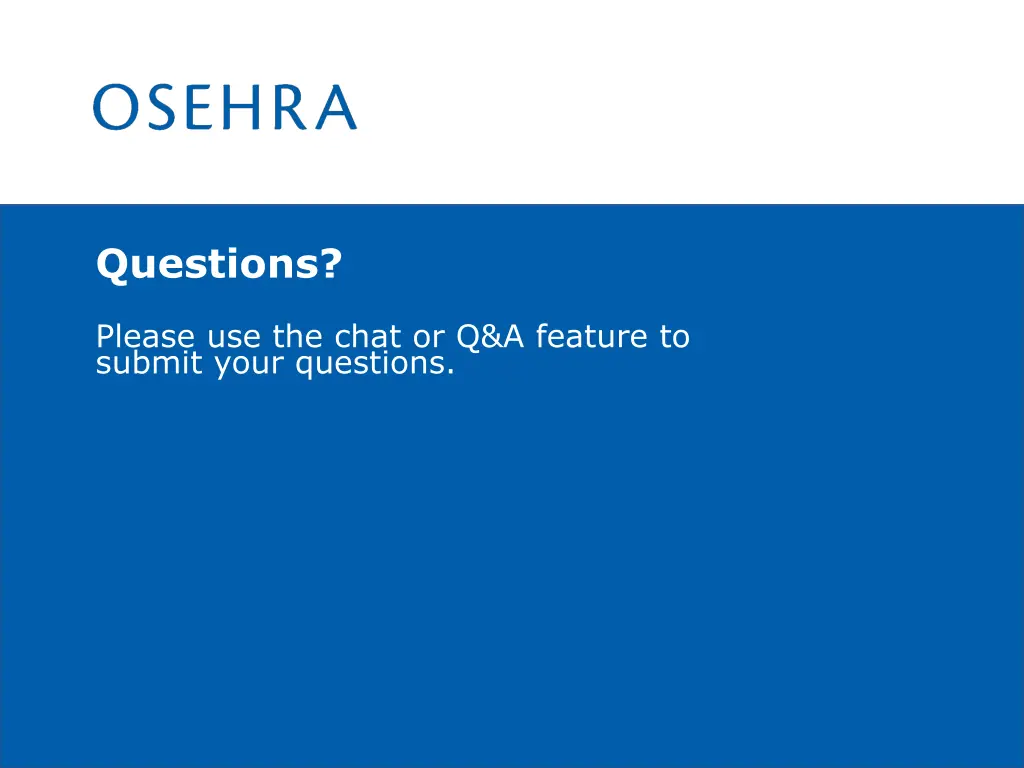 questions