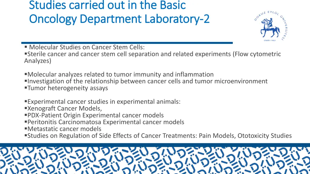 studies carried out in the basic studies carried 1