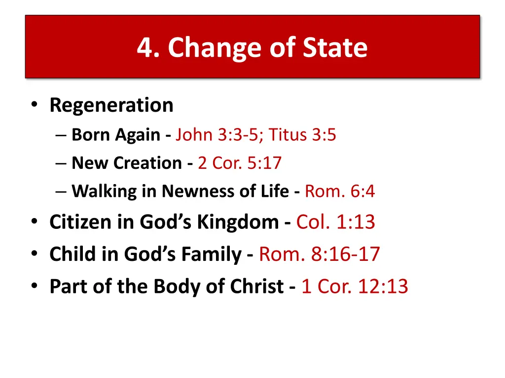 4 change of state