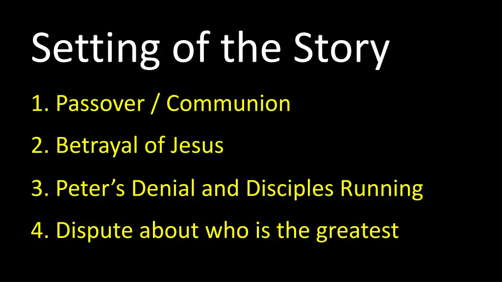 setting of the story 4
