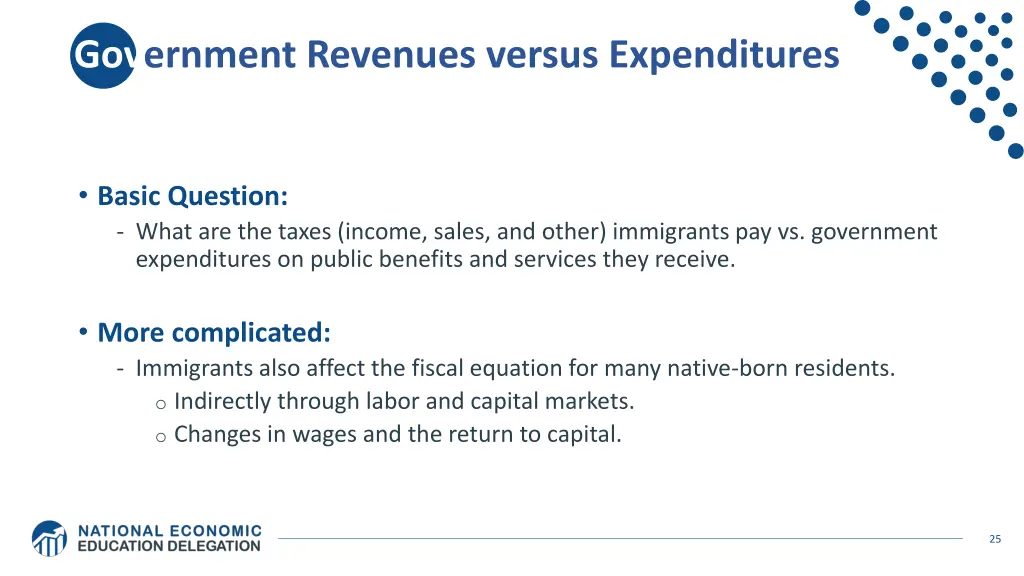 government revenues versus expenditures