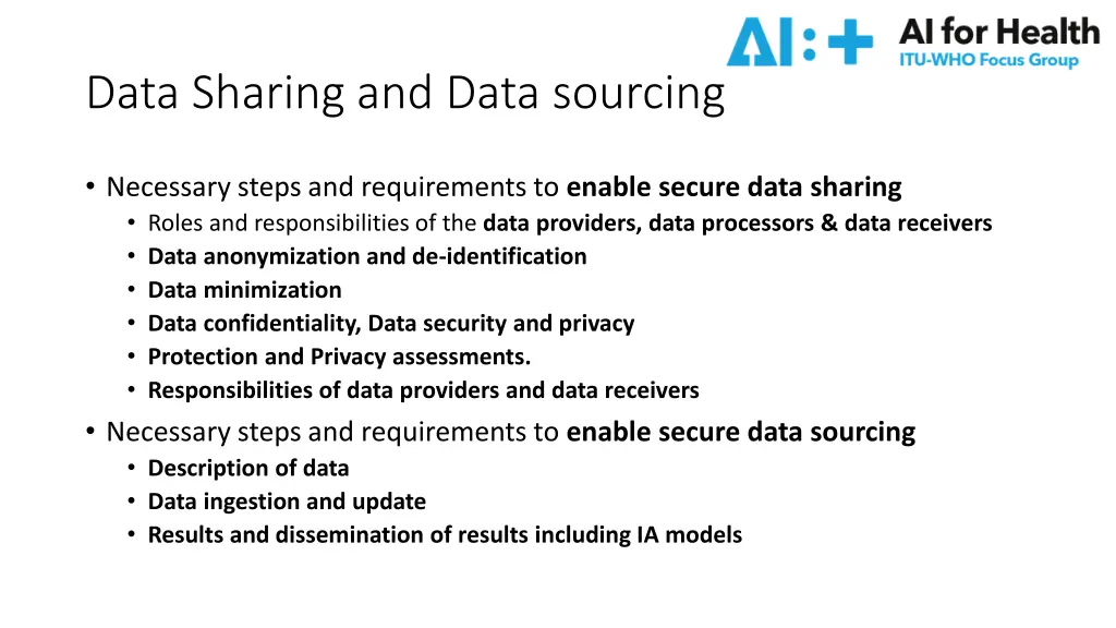 data sharing and data sourcing 3