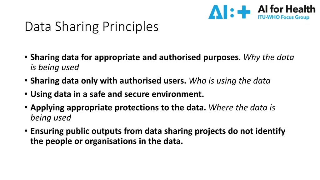 data sharing principles 1