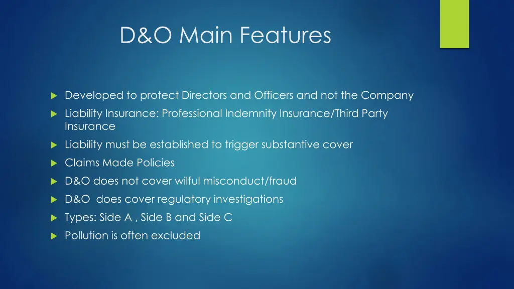 d o main features