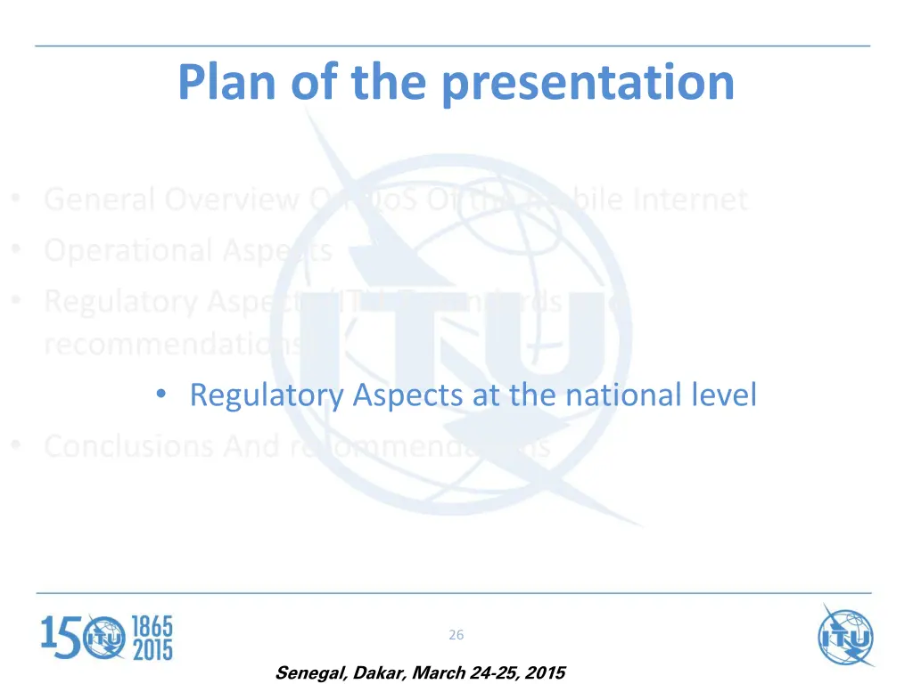 plan of the presentation 3