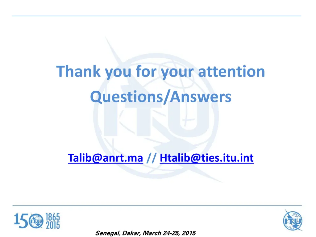 thank you for your attention questions answers
