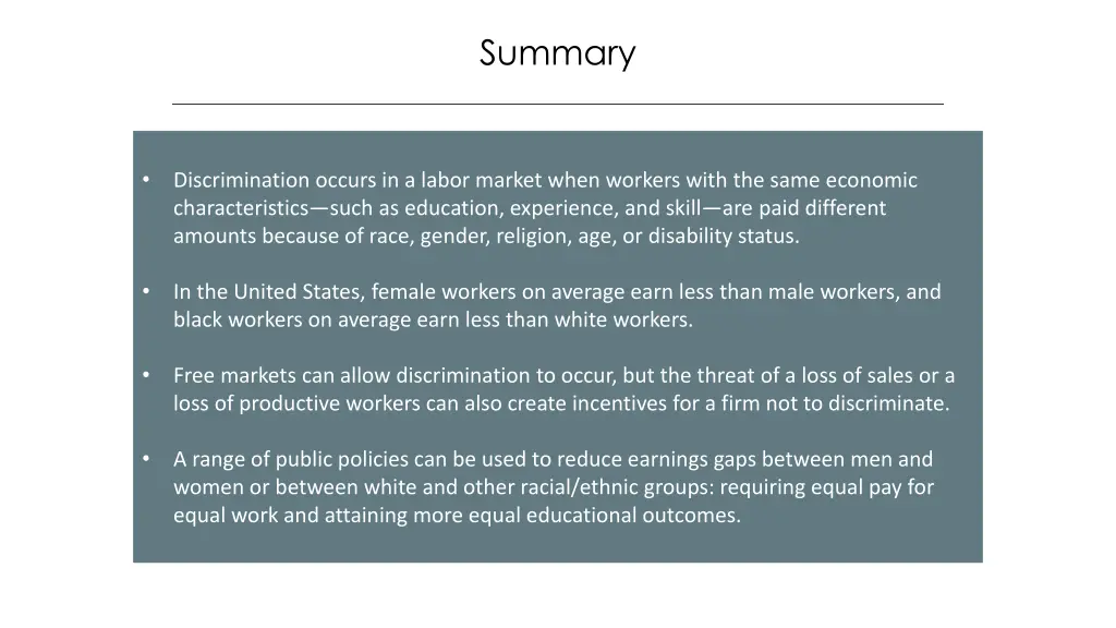 summary