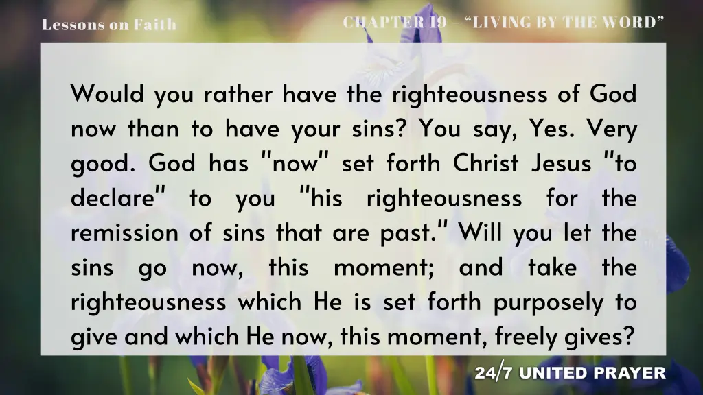 chapter 19 living by the word 3