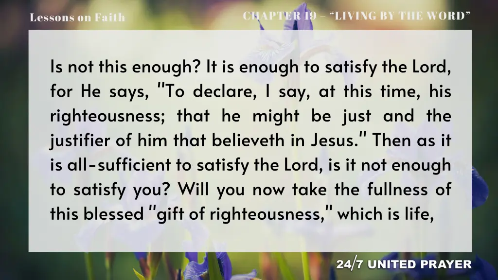 chapter 19 living by the word 7